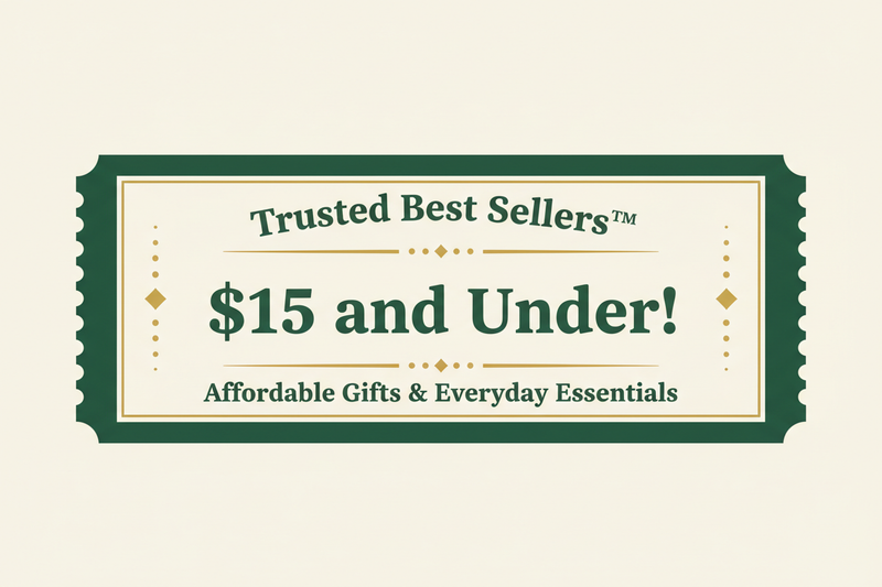 Ticket-Style $15 and Under Banner
