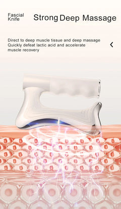 Electric Deep Tissue Massage Blade – Heated Fascia Relaxation Tool - Trusted Best Sellers™
