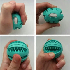 Interactive Rubber Slow Feeder Dog Ball - Trusted Best Sellers™