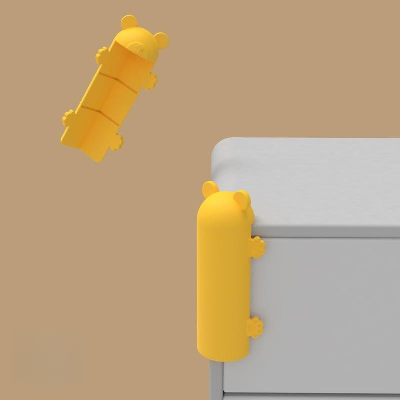 3D Cuttable Silicone Anti-Collision Corner Protectors