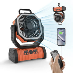 Outdoor Household Power Bank LED Light Camping Fan - Trusted Best Sellers™