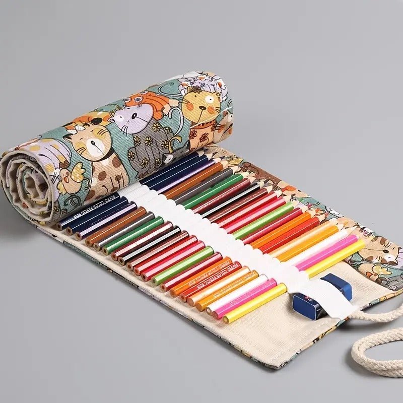 Cute Cat Cartoon Cotton Canvas Pen Holder Bag - 108 Holes - Trusted Best Sellers™. All Rights Reserved. Trusted Best Sellers LLC.