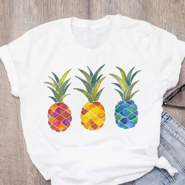 Sweet Summer™ Fruit Print Tee Shirt - Trusted Best Sellers™. All Rights Reserved. Trusted Best Sellers LLC.