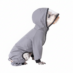 Fashion Trend Reflective Waterproof Dog Raincoat