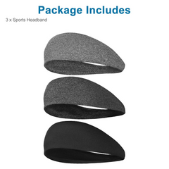 STAY DRY SWEATBANDS - Set of 3