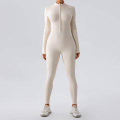 Fleece-Lined Yoga Jumpsuit - Trusted Best Sellers™