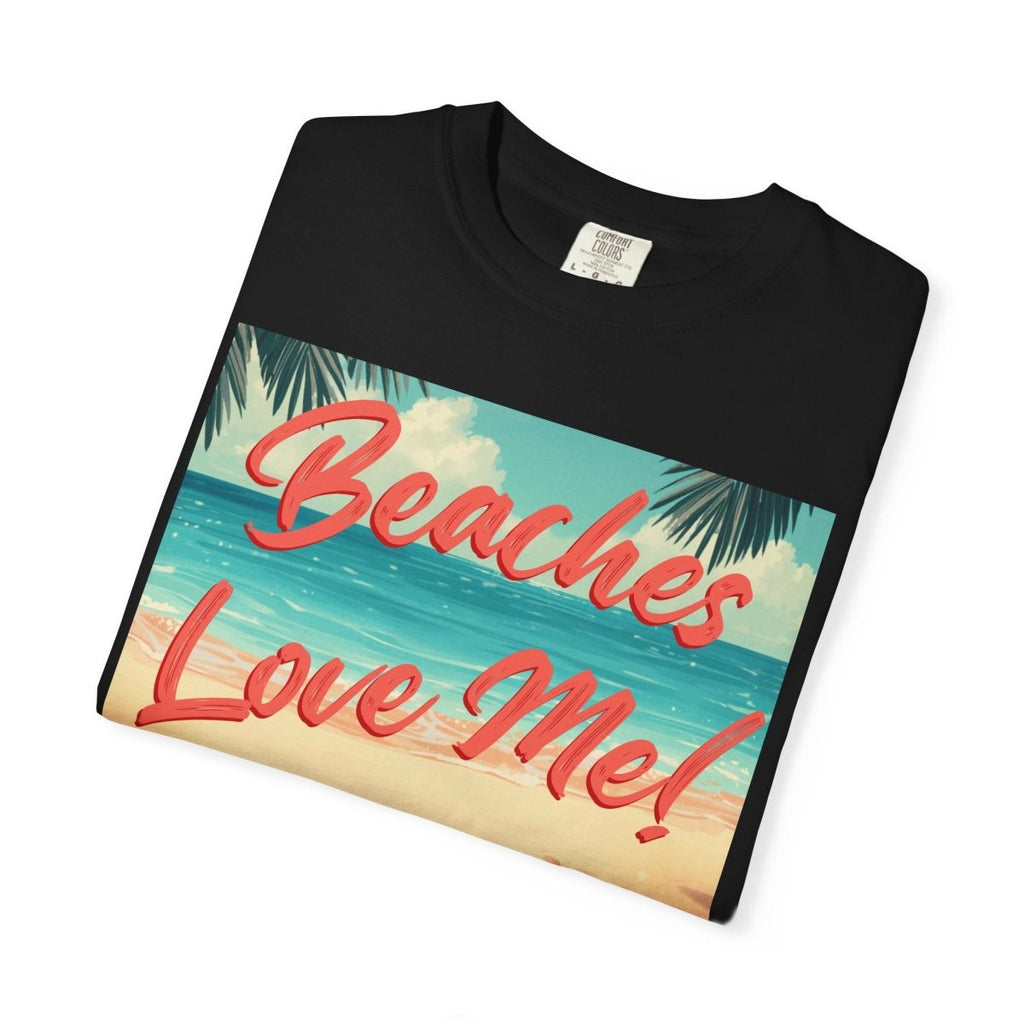 Print Beaches Love Me! Beach T-Shirt - Tropical Vintage Seaside Graphic Tee - Trusted Best Sellers™. All Rights Reserved. Trusted Best Sellers LLC.