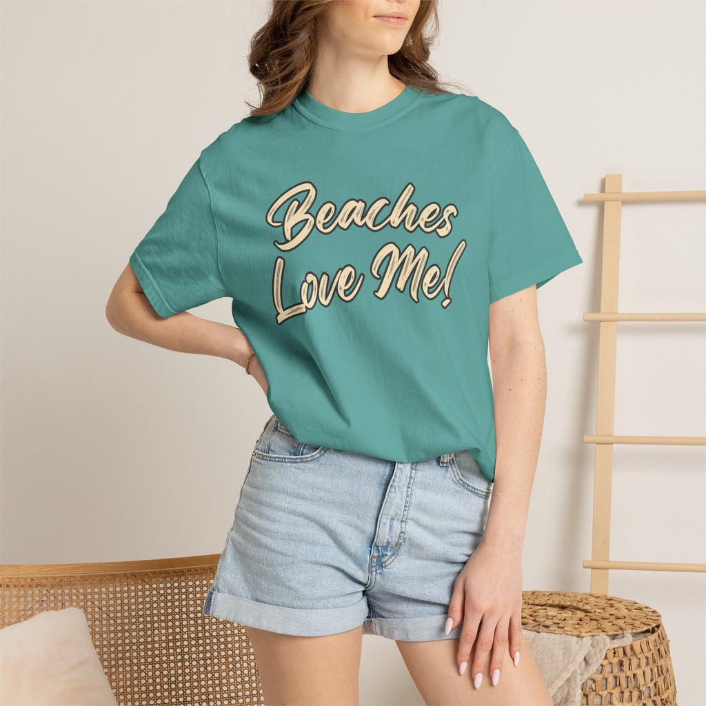 Tan Beaches Love Me! T‑Shirt - Trusted Best Sellers™