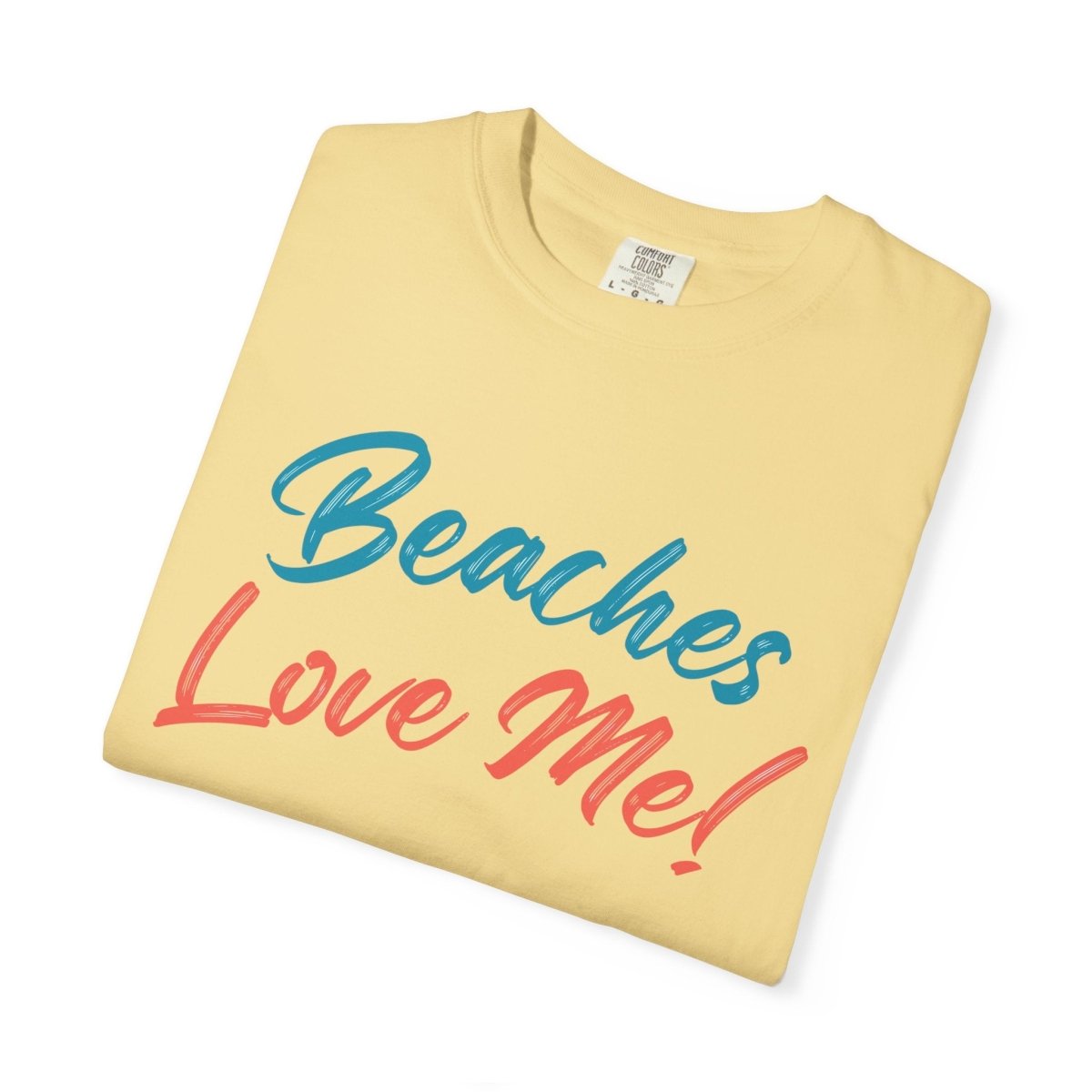 Shoreline Beaches Love Me! T Shirt - Blue Text - Trusted Best Sellers™
