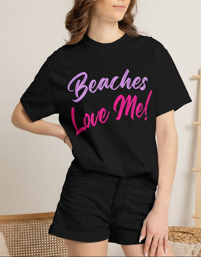 Beaches Love Me! T-Shirt — Retro Beach Vibes Summer Graphic Tee - Trusted Best Sellers™. All Rights Reserved. Trusted Best Sellers LLC.