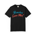 Shoreline Beaches Love Me! T Shirt - Blue Text - Trusted Best Sellers™