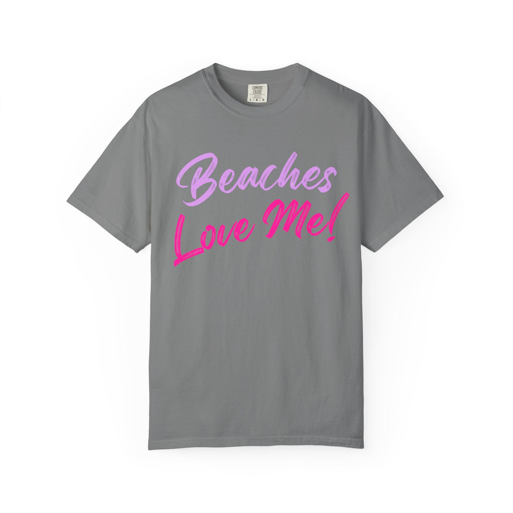 Lavender Beaches Love Me! Customizable T-Shirt - Trusted Best Sellers™