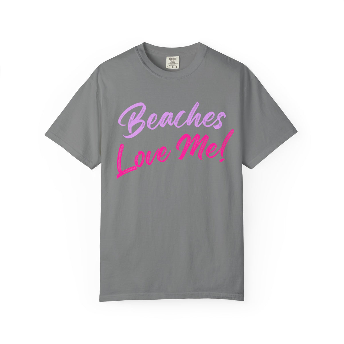 Lavender Beaches Love Me! Customizable T-Shirt - Trusted Best Sellers™