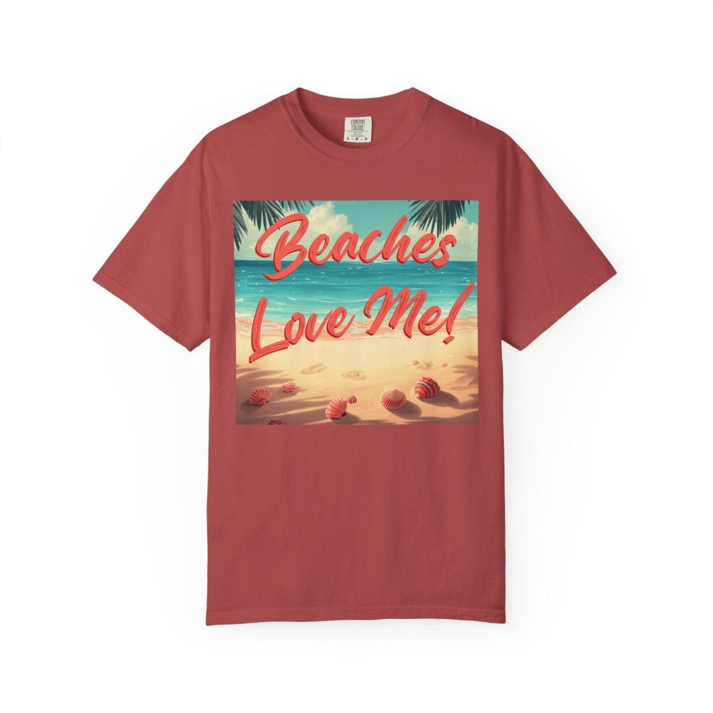Print Beaches Love Me! Beach T-Shirt - Tropical Vintage Seaside Graphic Tee - Trusted Best Sellers™. All Rights Reserved. Trusted Best Sellers LLC.