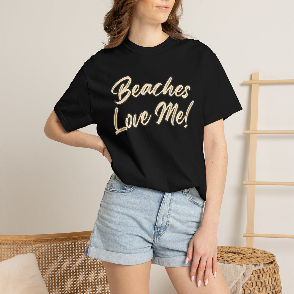 Tan Beaches Love Me! T‑Shirt - Trusted Best Sellers™