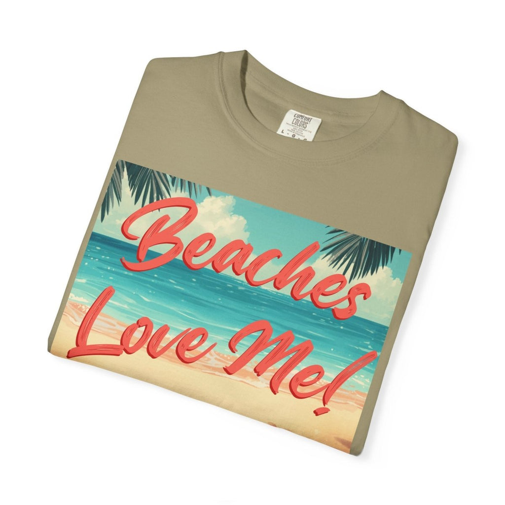 Print Beaches Love Me! Beach T-Shirt - Tropical Vintage Seaside Graphic Tee - Trusted Best Sellers™. All Rights Reserved. Trusted Best Sellers LLC.