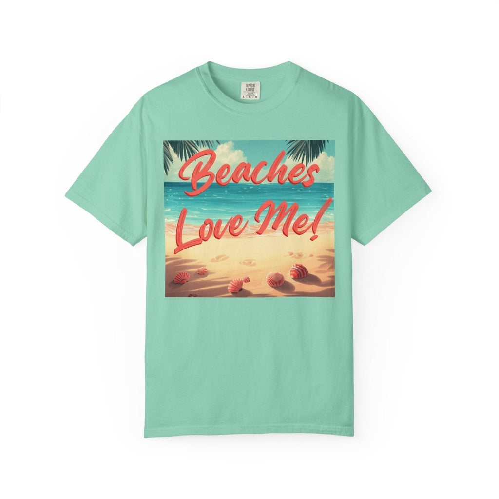 Print Beaches Love Me! Beach T-Shirt - Tropical Vintage Seaside Graphic Tee - Trusted Best Sellers™. All Rights Reserved. Trusted Best Sellers LLC.