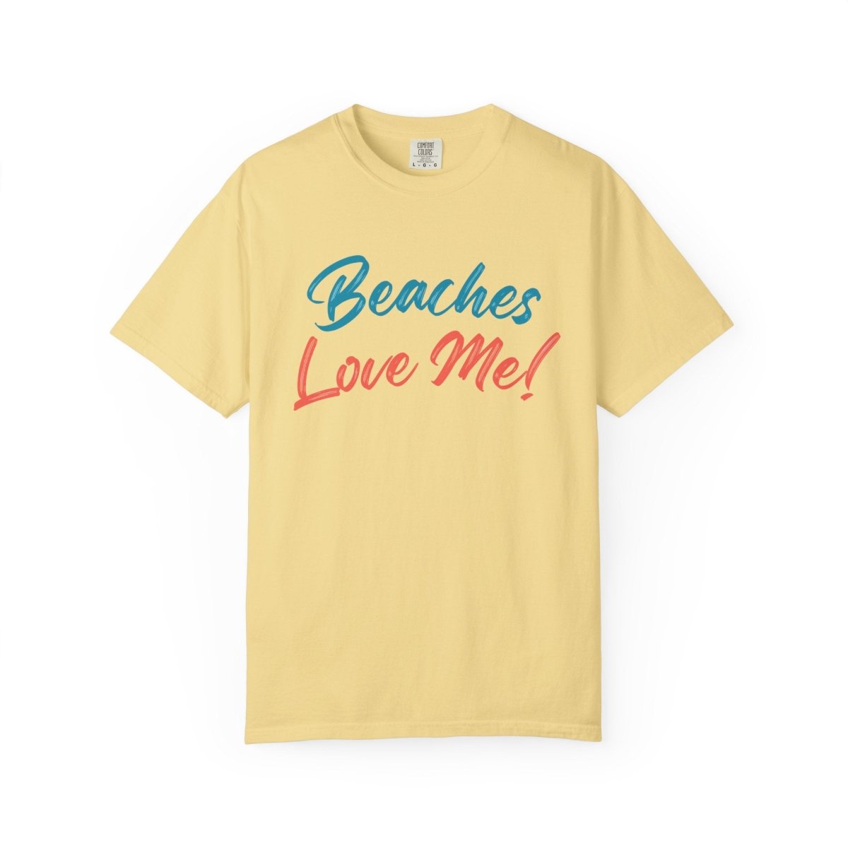 Shoreline Beaches Love Me! T Shirt - Blue Text - Trusted Best Sellers™