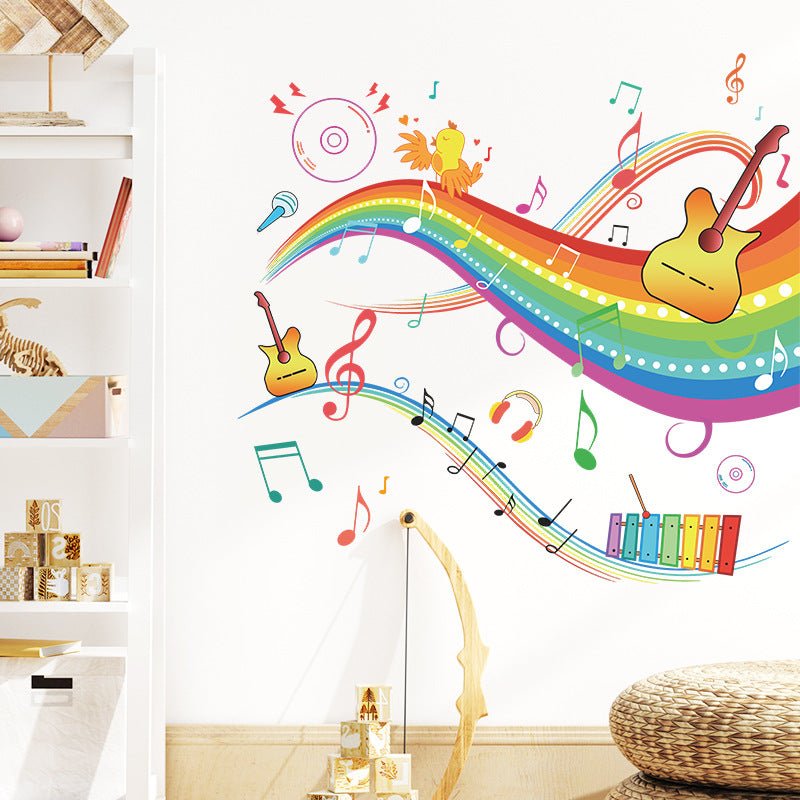 Rainbow Musical Notes Wall Sticker - Trusted Best Sellers™. All Rights Reserved. Trusted Best Sellers LLC.