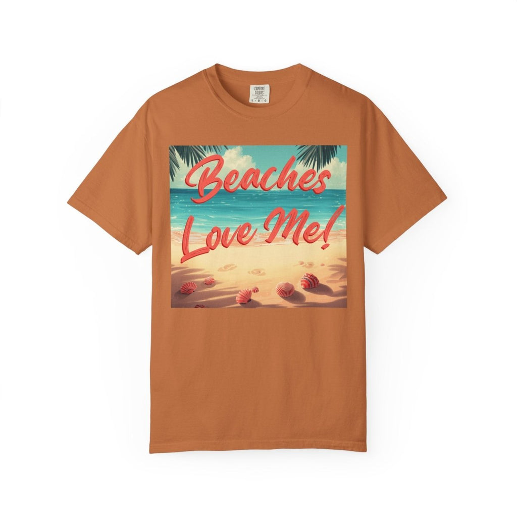 Print Beaches Love Me! Beach T-Shirt - Tropical Vintage Seaside Graphic Tee - Trusted Best Sellers™. All Rights Reserved. Trusted Best Sellers LLC.