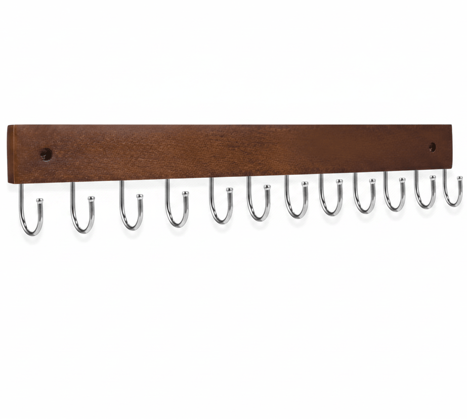 12-Hook Wall-Mounted Beech Wood Hook Rack - Trusted Best Sellers™. All Rights Reserved. Trusted Best Sellers LLC.