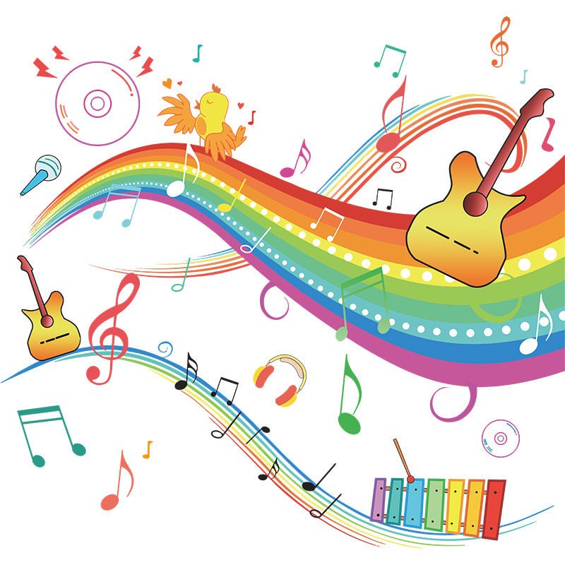 Rainbow Musical Notes Wall Sticker - Trusted Best Sellers™. All Rights Reserved. Trusted Best Sellers LLC.