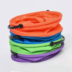 Portable Folding Water Bucket for Art Supplies