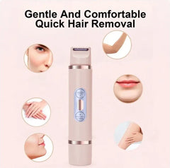 Dual-Head Electric Women's Epilator for Hair Removal - Trusted Best Sellers™