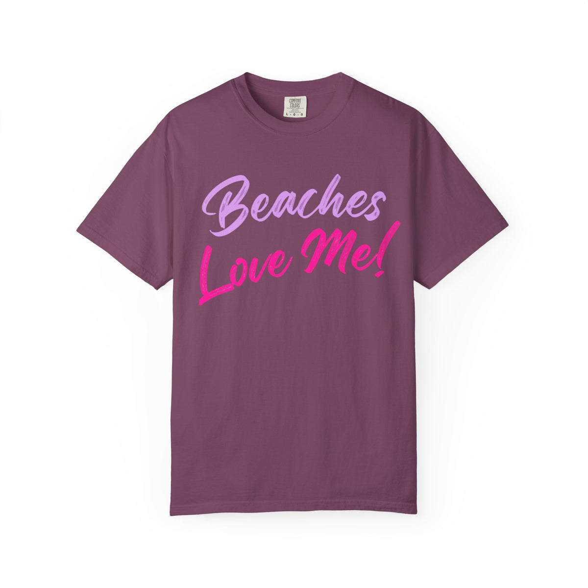 Lavender Beaches Love Me! Customizable T-Shirt - Trusted Best Sellers™