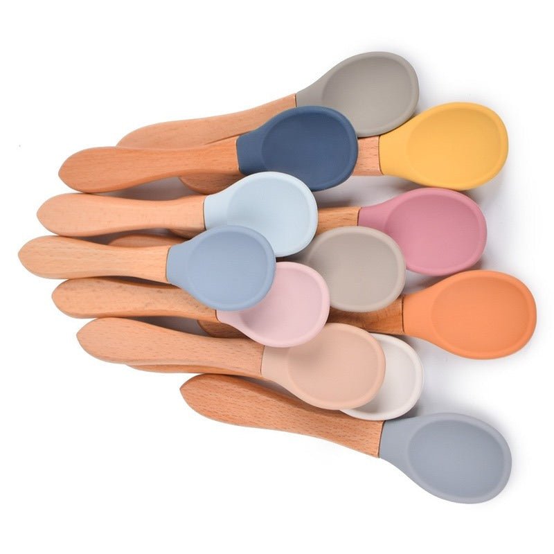 The Picky™ Soft Bite™ Food-Grade Silicone Training Spoon with Natural Wooden Handle for Infants & Toddlers - Trusted Best Sellers™. All Rights Reserved. Trusted Best Sellers LLC.