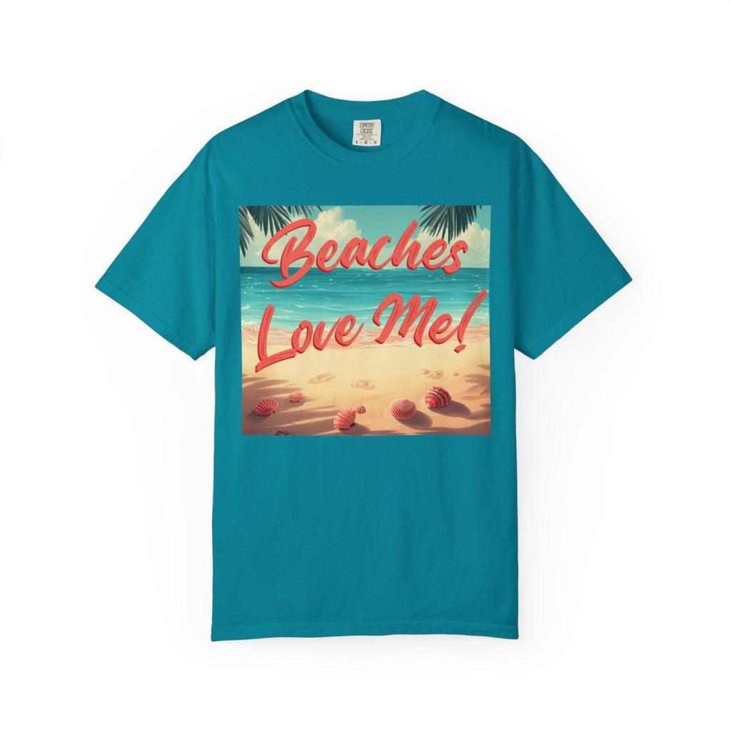 Print Beaches Love Me! Beach T-Shirt - Tropical Vintage Seaside Graphic Tee - Trusted Best Sellers™. All Rights Reserved. Trusted Best Sellers LLC.