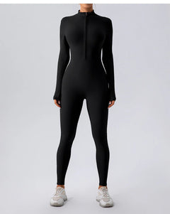 Fleece-Lined Yoga Jumpsuit - Trusted Best Sellers™