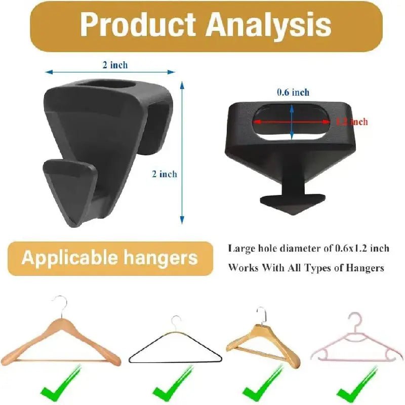 TBS 12 pcs Hanger Connectors - Trusted Best Sellers™