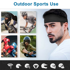 STAY DRY SWEATBANDS - Set of 3