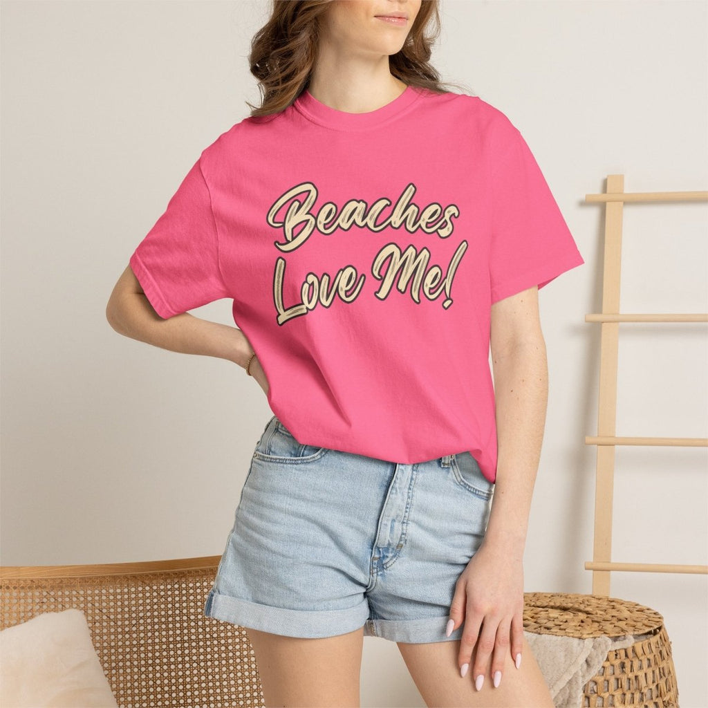 Tan Beaches Love Me! T‑Shirt - Trusted Best Sellers™