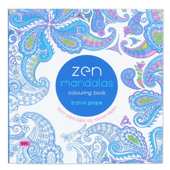 Korean Zen Mandalas Adult Coloring Book for Relaxation