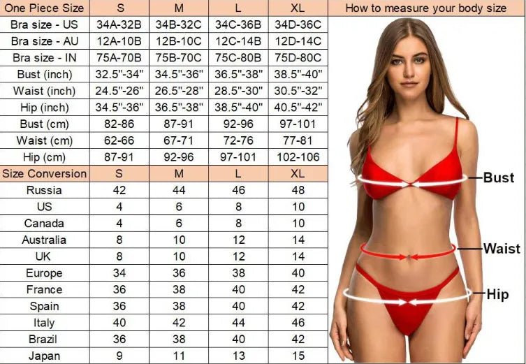 Women's Versatile Casual Printed Oversized Bikini - Trusted Best Sellers™