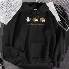Printed Fleece Hooded Pullover Sweatshirt - Trusted Best Sellers™