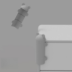 3D Cuttable Silicone Anti-Collision Corner Protectors