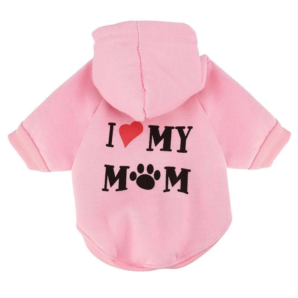 RuffStuff™ Pink Extra-Small Pet Hoodie – I Like My Mom - Trusted Best Sellers™. All Rights Reserved. Trusted Best Sellers LLC.