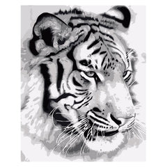 RUOPOTY DIY Acrylic Tiger Wall Art for Home Decor