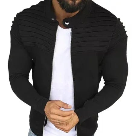 Men's Cotton-Blend Structured Full-Zip Jacket with Collar - Trusted Best Sellers™. All Rights Reserved. Trusted Best Sellers LLC.