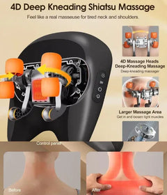 Neck & Shoulder Massage Pillow - Trusted Best Sellers™