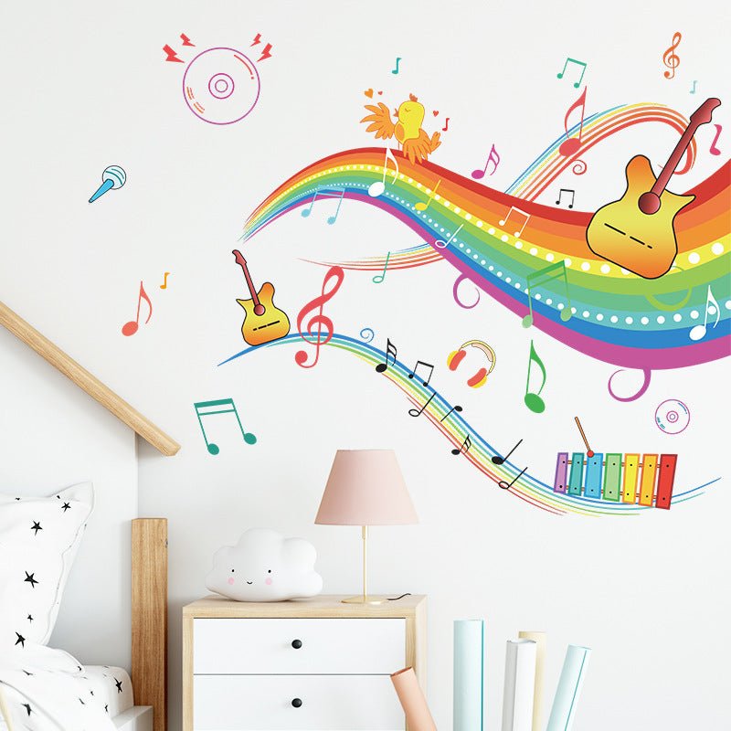 Rainbow Musical Notes Wall Sticker - Trusted Best Sellers™. All Rights Reserved. Trusted Best Sellers LLC.