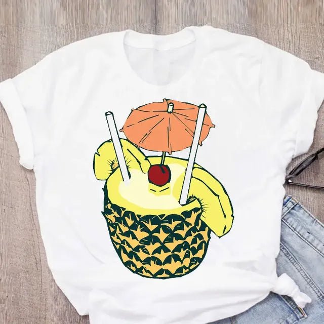 Sweet Summer™ Fruit Print Tee Shirt - Trusted Best Sellers™. All Rights Reserved. Trusted Best Sellers LLC.