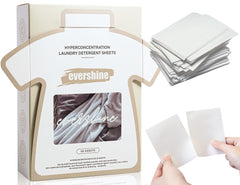 Laundry Detergent Sheets 100 Loads（50 Sheet）Travel Laundry Detergent SheetEco-Friendly Hyperconcentraction Laundry Detergent SheetsNo Plastic Washer SheetsFresh Linen ScentLaundry Soap Sheets
