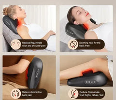Neck & Shoulder Massage Pillow - Trusted Best Sellers™