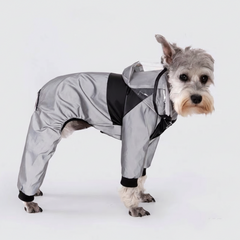 Fashion Trend Reflective Waterproof Dog Raincoat