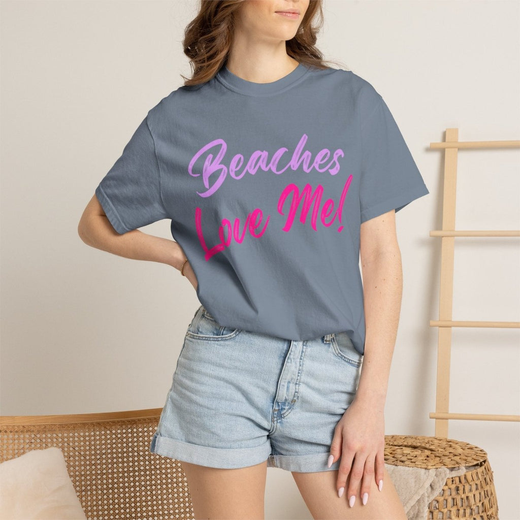 Beaches Love Me! T-Shirt — Retro Beach Vibes Summer Graphic Tee - Trusted Best Sellers™