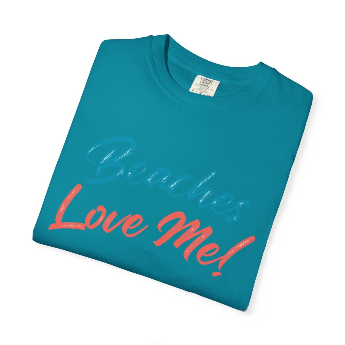 Shoreline Beaches Love Me! T Shirt - Blue Text - Trusted Best Sellers™